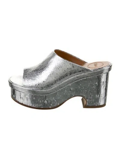 Pre-owned Chloé Leather Slides