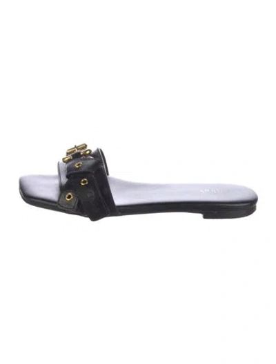 Pre-owned Chloé Leather Slides In Multi