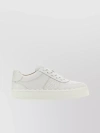 CHLOÉ LEATHER SNEAKERS WITH PADDED ANKLE AND PERFORATED DESIGN