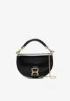 Chloé Leather Top Handle Bag In Black