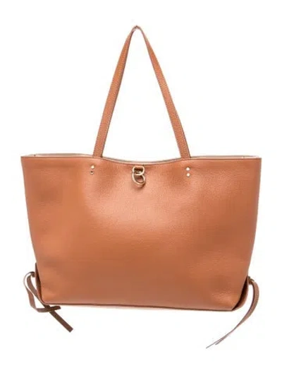 Pre-owned Chloé Leather Tote In Brown