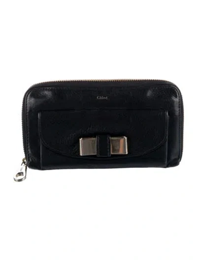 Pre-owned Chloé Leather Wallet In Multi
