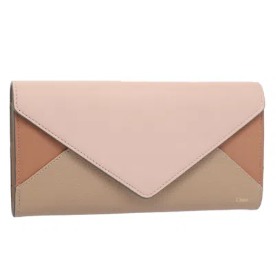 Pre-owned Chloé Leather Wallet () In Multi