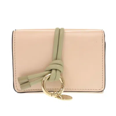Pre-owned Chloé Leather Wallet (tri-fold) ()