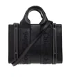 Chloé Leather Woody Mini Bag In Black