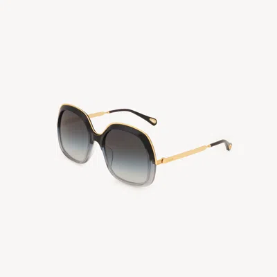 Chloé Leia Sunglasses In Black