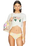 Chloé Lemon Print Tee In White