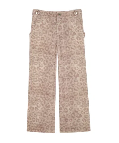 CHLOÉ LEOPARD-PRINT TROUSERS