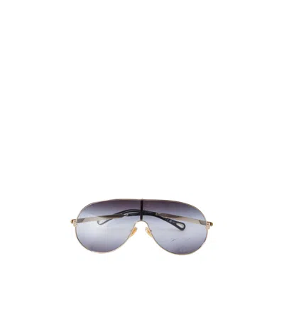 CHLOÉ CHLOÉ EYEWEAR ALY SHIELD FRAME SUNGLASSES