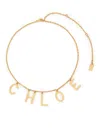 Chloé À La Plage Pendant Necklace In Gold