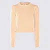 Chloé Beige Cotton And Cashmere Sweater In Ultimate Nude