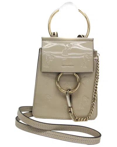 Pre-owned Chloé Light Beige Leather Handbag (authentic Pre-loved)