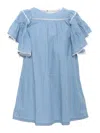 Chloé Light Blue Dress In Blue