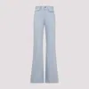 Chloé Light Blue High-rise Flare Jeans In Light Blue
