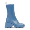 Chloé Betty 70mm Waterproof Rain Boots In Light Blue