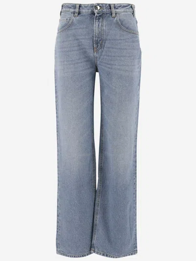 CHLOÉ LIGHT BLUE STRAIGHT LEG JEANS