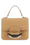 Chloé Chloe Woman Camel Leather Small Kattie Handbag In Light Brown