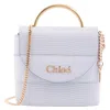 Chloé Chloe Light Cloud Aby Lock Crossbody Bag In Blue