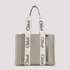 Chloé Chloe Woody Shoulder Bag Women In Gray