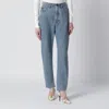 Chloé Light Indigo High-waisted Tapered Jeans In Blue