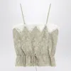 Chloé Light Jacquard Top With Roses