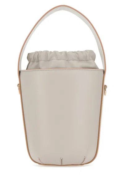 Chloé Light Pink Leather Bucket Bag