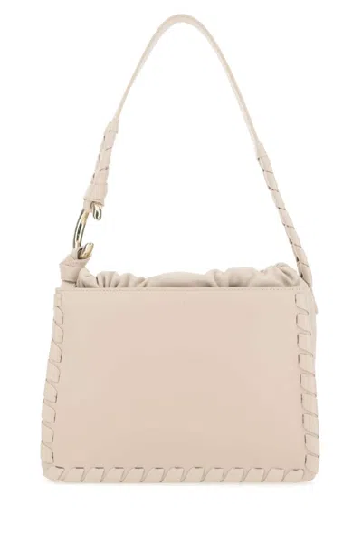 CHLOÉ LIGHT PINK MATE SHOULDER BAG