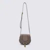 Chloé Light Purple Leather Marcie Crossbody Bag In Purple