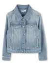 Chloé Denim Jacket In Grey