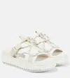 Chloé Sandalen Lilli Aus Leder In White