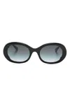 Chloé Chloe Sunglasses Ch0197 S 001 In Schwarz