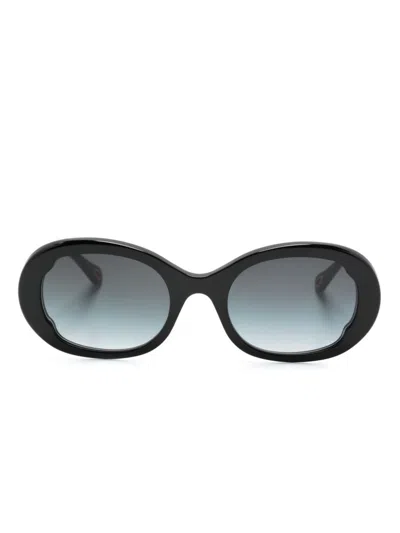 CHLOÉ LILLI ROUND-FRAME SUNGLASSES