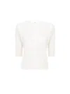 Chloé Linen And Silk Top In White