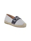 Chloé Logo-print Espadrilles In Gray