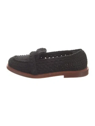 Pre-owned Chloé Loafers In Black
