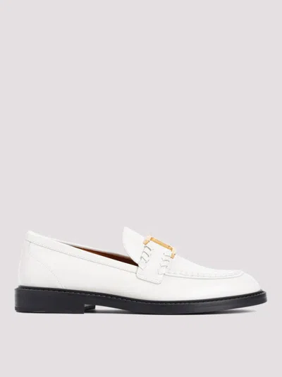 Chloé Loafers  Woman Color White In White