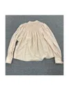 Chloé Logo Blouse In Nude
