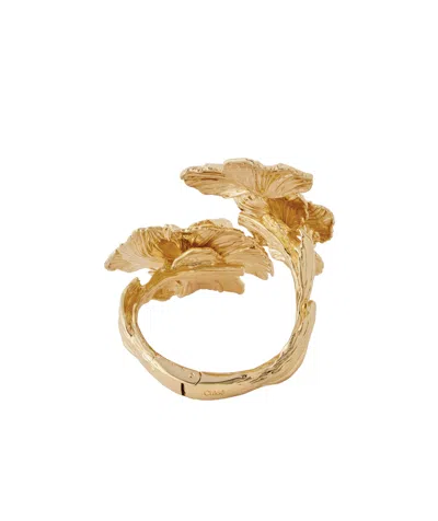Chloé Logo Bracelet In Yellow