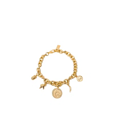Chloé Logo Bracelet In Yellow
