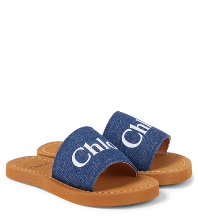 CHLOÉ CHLOÉ KIDS LOGO CANVAS SLIDES