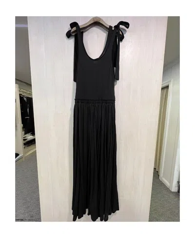 Chloé Logo Dress In Black