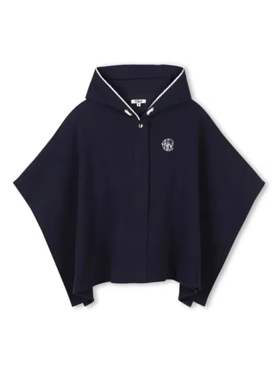 CHLOÉ LOGO-EMBROIDERED CAPE