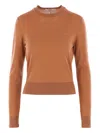 Chloé Crewneck Knitewear Knitwear Brown In Brown