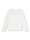 Chloé Embroidered-logo Cotton T-shirt In White