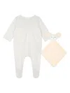 Chloé Logo-embroidered Pyjamas Set In Neutrals