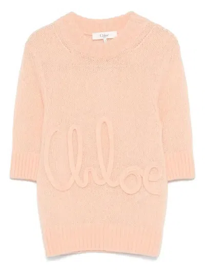 Chloé Logo-embroidered Sweater