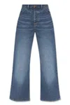 Chloé Palazzo Jeans In Blue