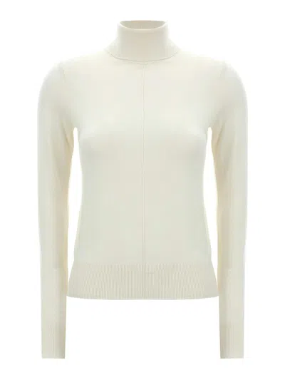 CHLOÉ LOGO EMBROIDERY TURTLENECK SWEATER