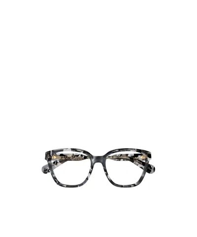 Chloé Logo Flat Mirror In Black
