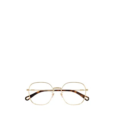 CHLOÉ CHLOÉ EYEWEAR RECTANGULAR FRAME GLASSES